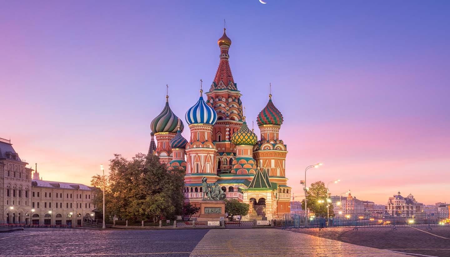 Russia - St. Basil's Cathedral, Moscow, Russia