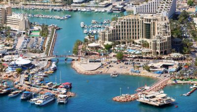 Aerial view of Eilat