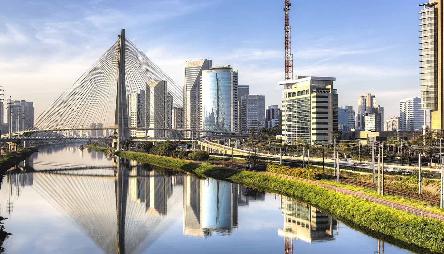 Sao Paulo - Ponte Estaiada, Sao Paulo, Brazil