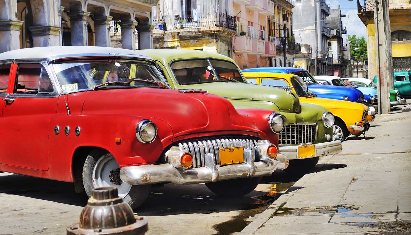 Havana - Colorful Havana Cars, Cuba