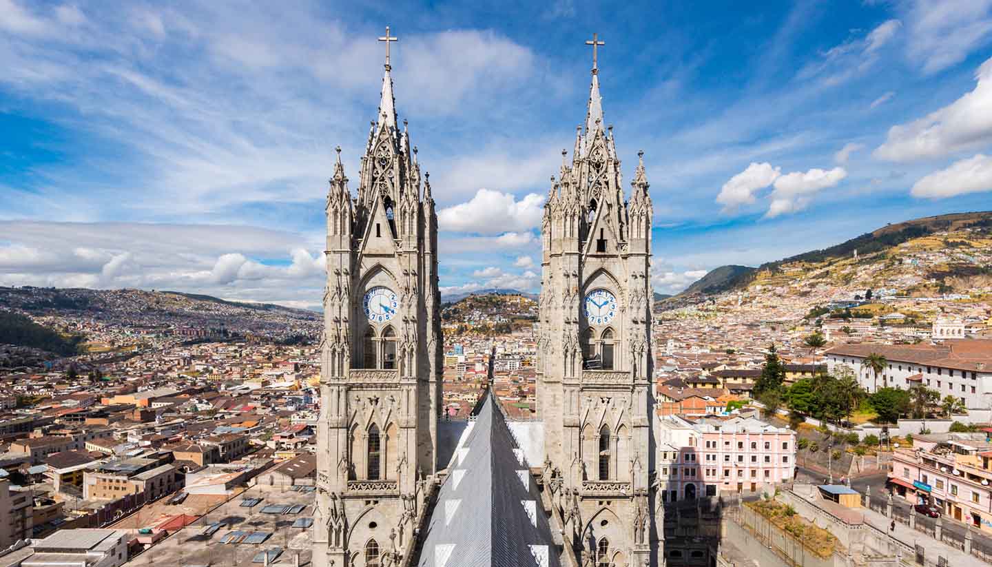 Quito - Basilica Quito, Ecuador