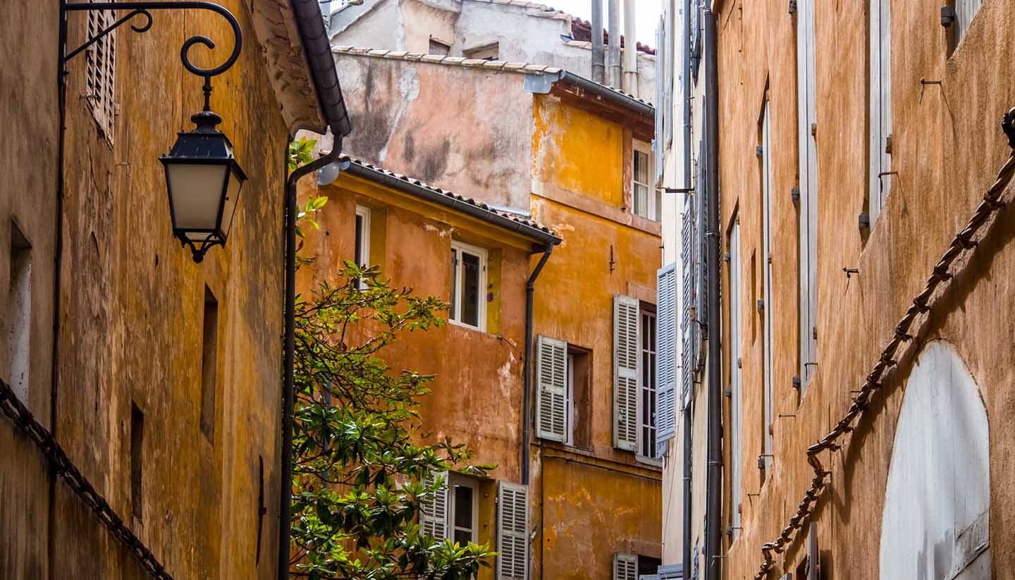 Aix en Provence - Old Town in Aix, France