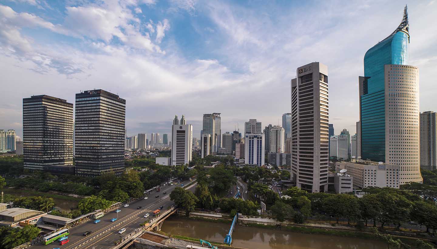Jakarta - The Jakarta Skyline, Indonesia