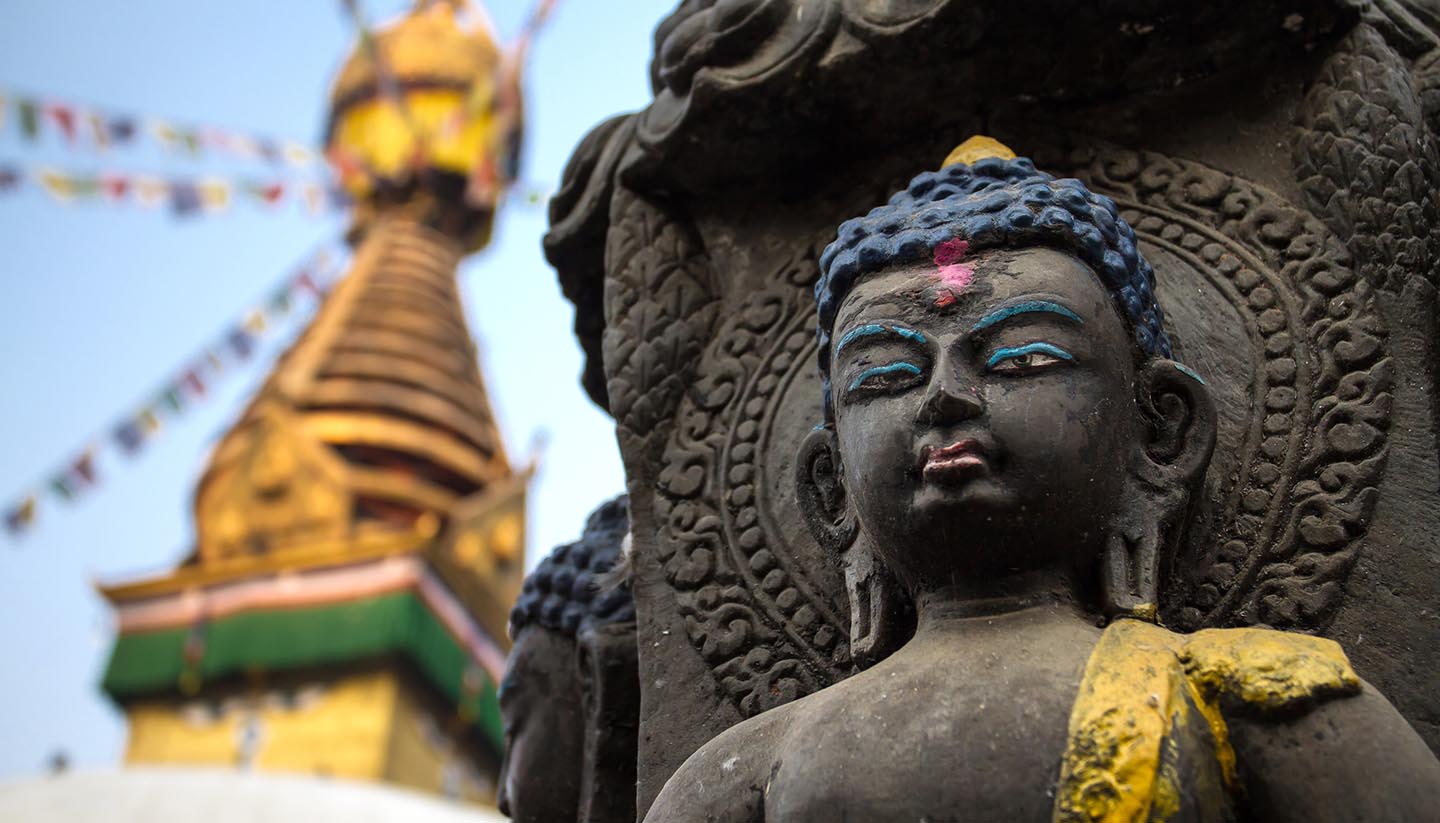 Kathmandu - Buddha Statue in Kathmandu, Nepal