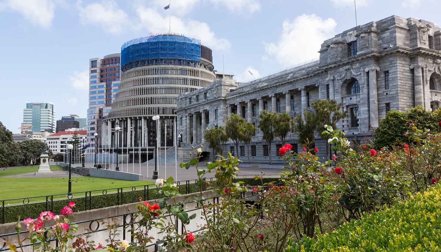Wellington - Wellington Parliament, NewZealand