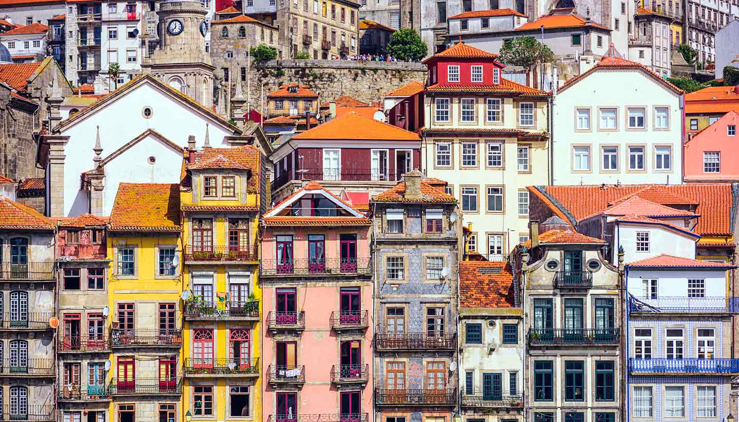 Porto - Buildings in Porto, Portugal
