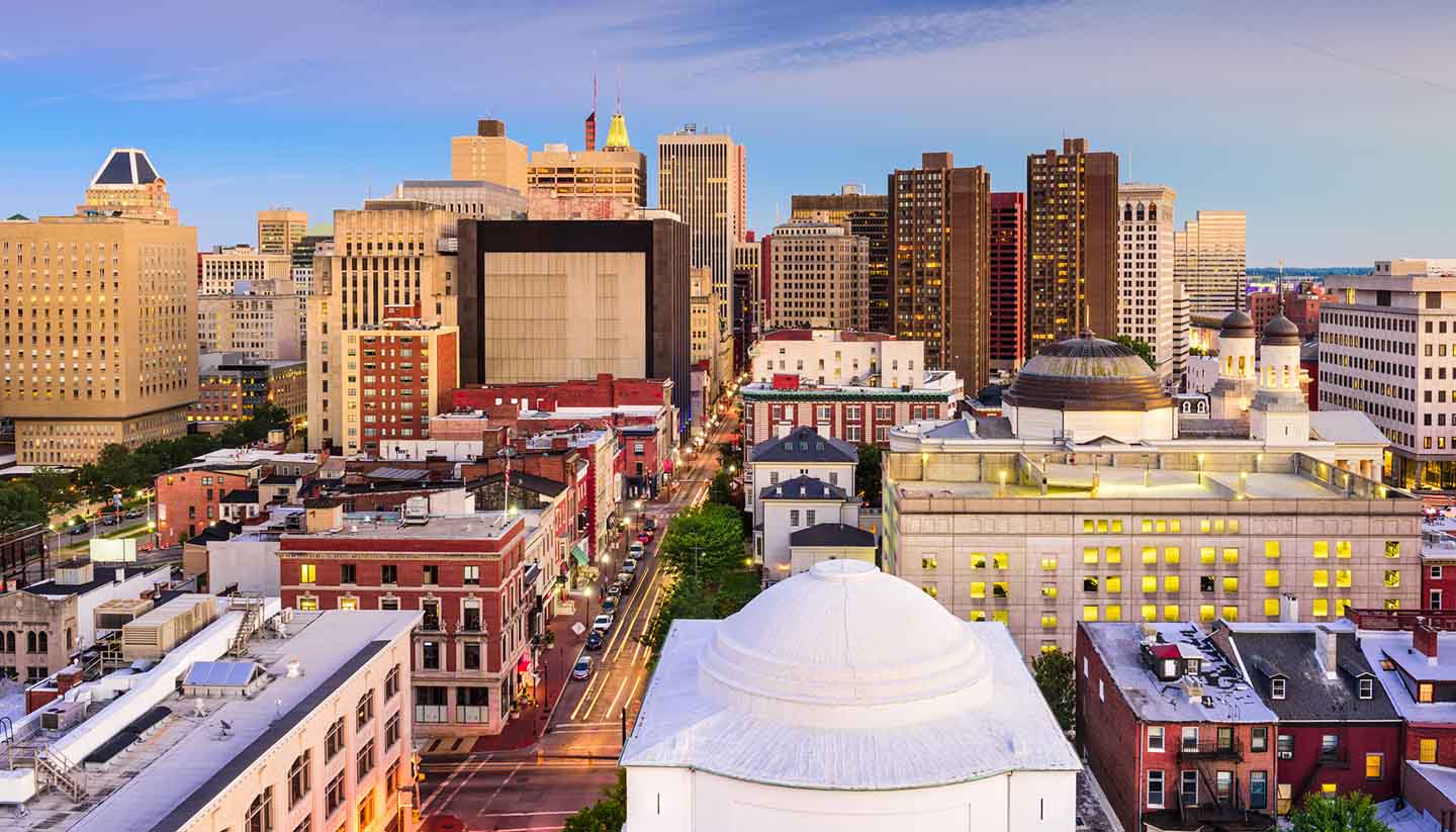 Baltimore - Baltimore Maryland's Skyline (USA)